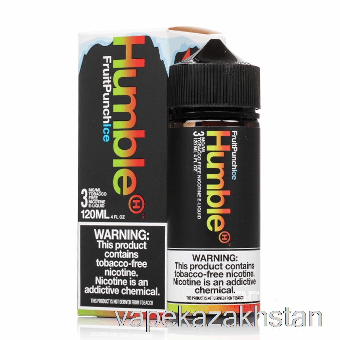 Vape Disposable ICE Fruit Punch - Humble Juice Co - 120mL 0mg